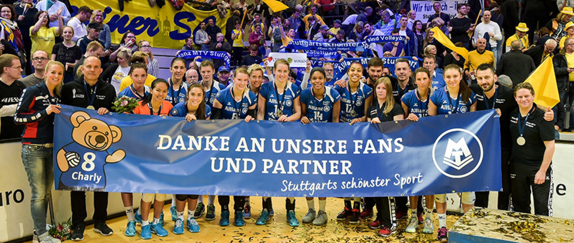 Allianz MTV bedankt sich herzlich bei allen Fans, Unterstützern und Teampartnern für die Saison 2016/2017! (Foto: Tom Bloch | www.tombloch.de)